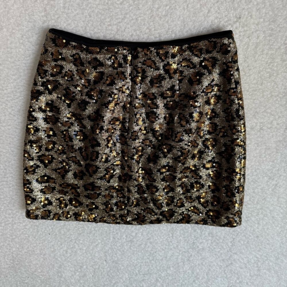 Revolve Superdown Leopard Print Glam Party Sequin… - image 4